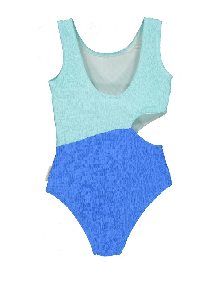 Swimsuit Waves Textured - سباح