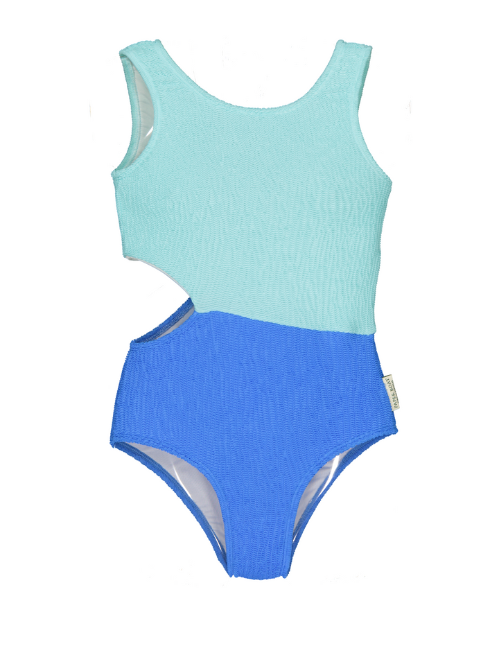 Swimsuit Waves Textured - سباح