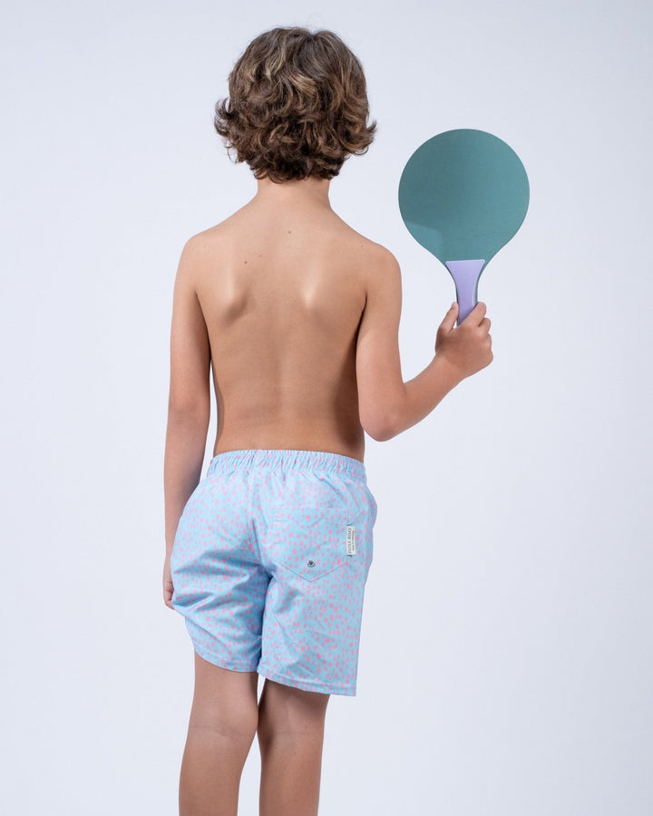 Swimshorts Pink Dots - سباح