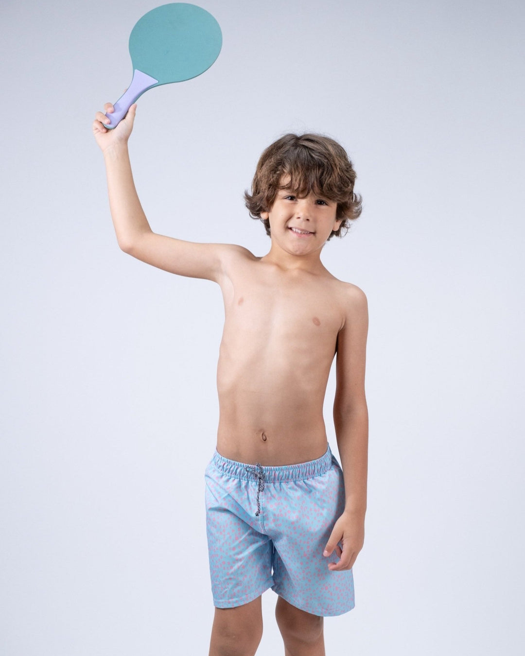 Swimshorts Pink Dots - سباح