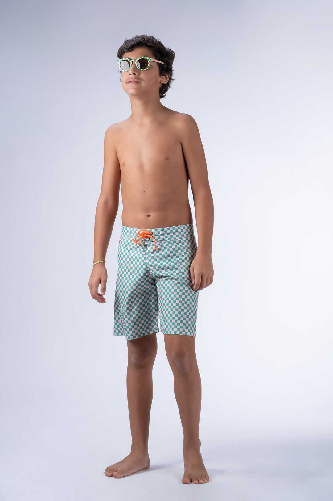 Swimshorts Squares Surfer - سباح