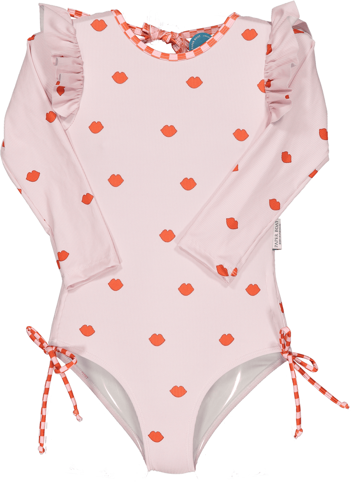 Surfsuit Textured Lips - سباح