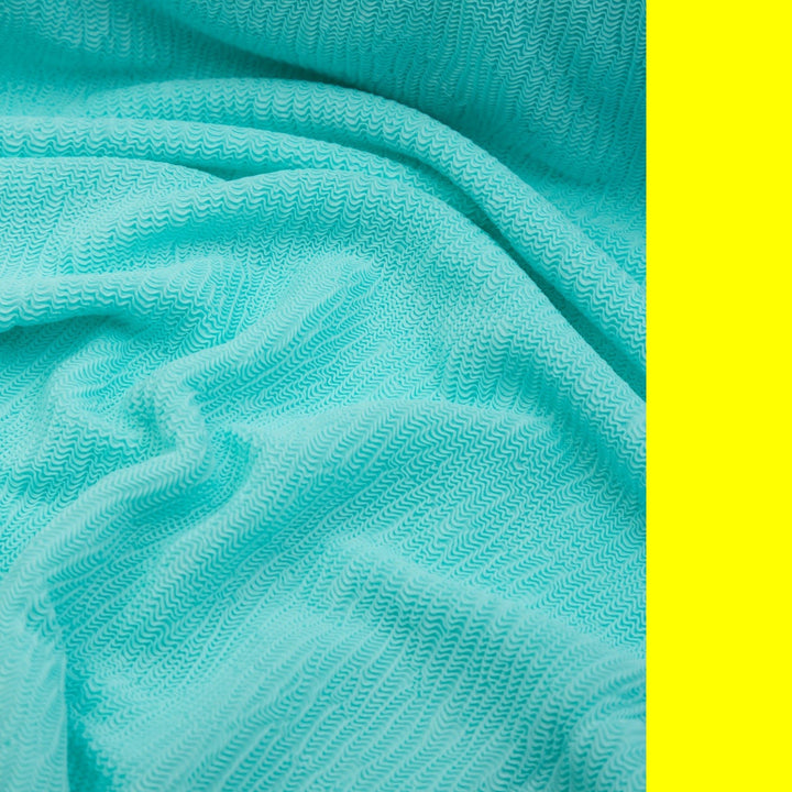 Swimsuit Aqua Waves Textured - سباح