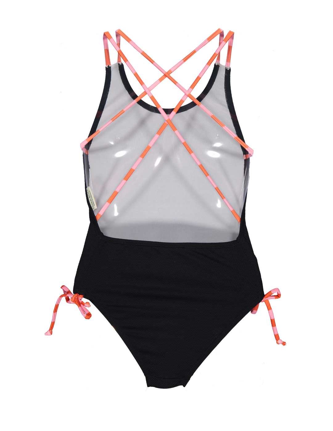 Swimsuit Textured Black Combo - سباح