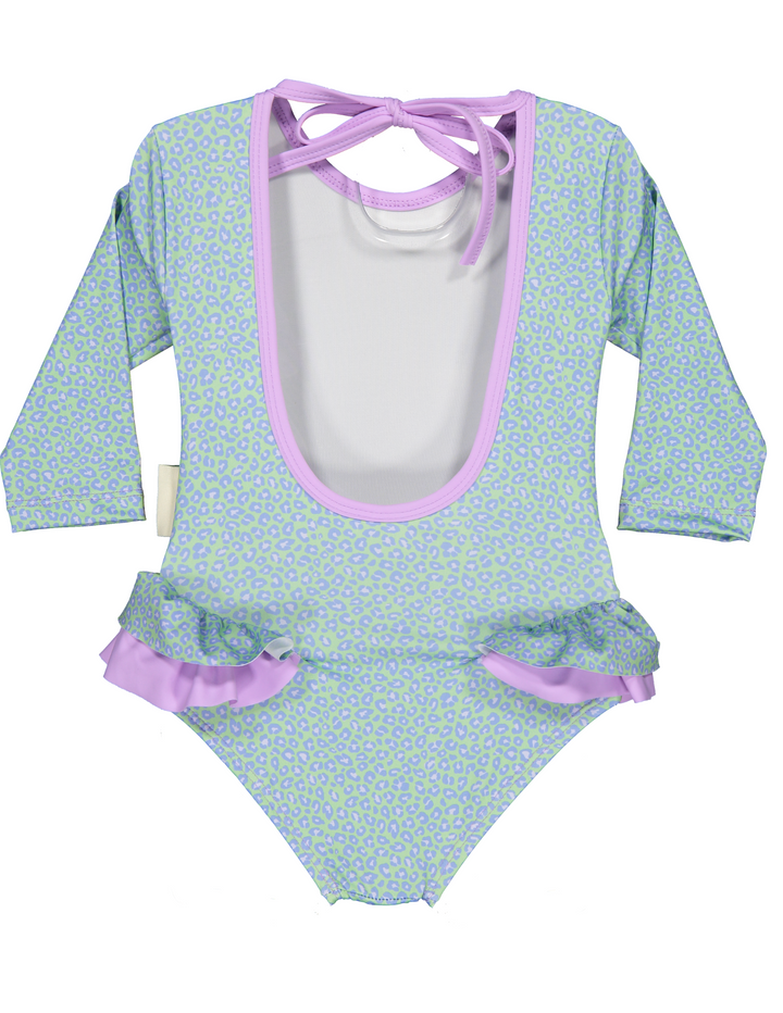 Surfsuit Tiny Animal Dots - سباح