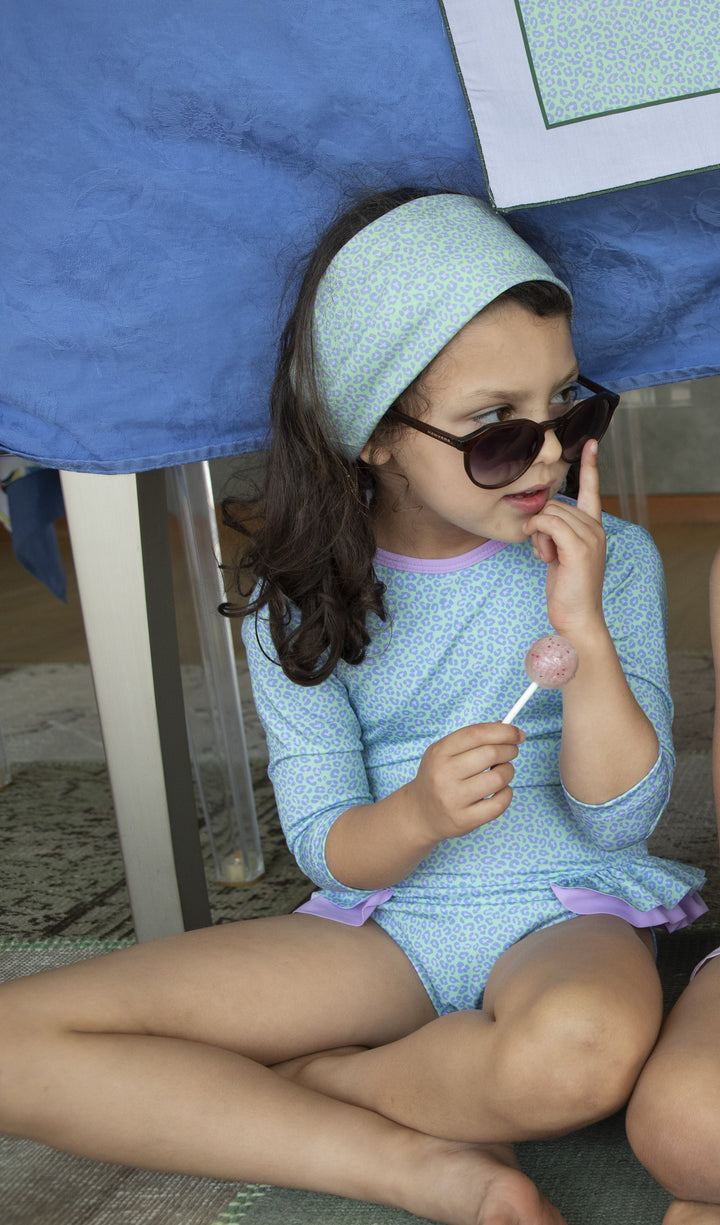 Surfsuit Tiny Animal Dots - سباح