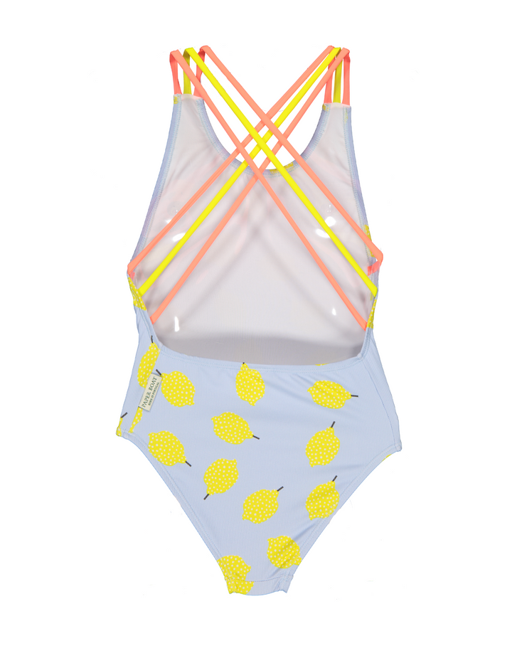 Swimsuit Textured Lemon - سباح