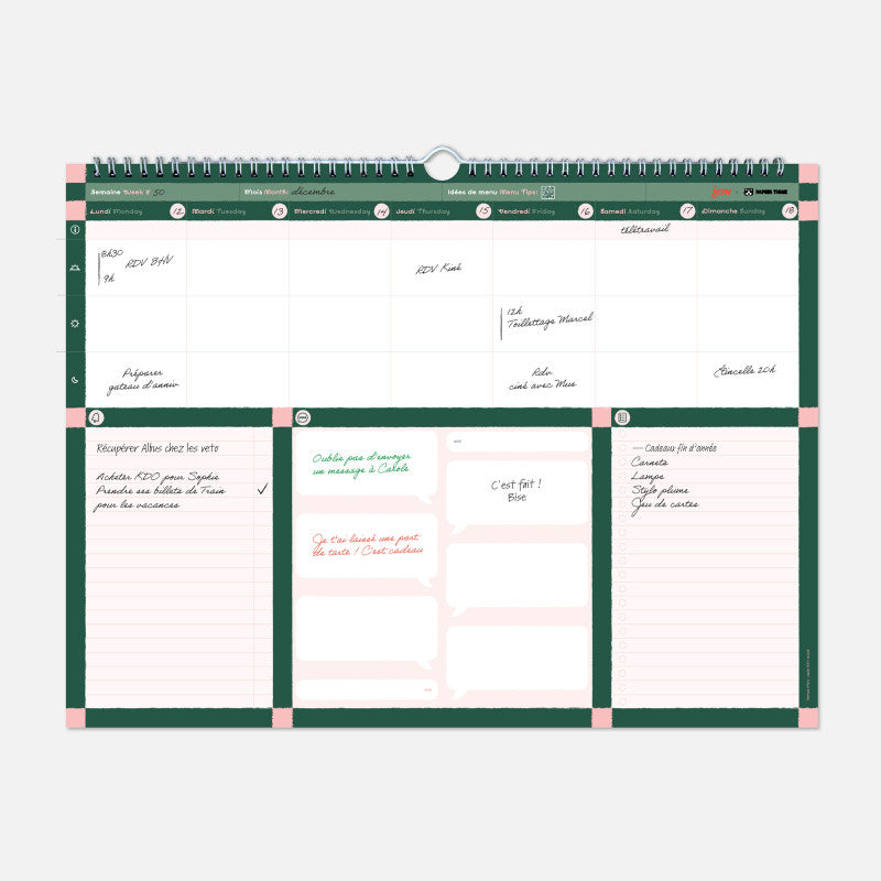 The Weekly Planer & Jow - شنطة