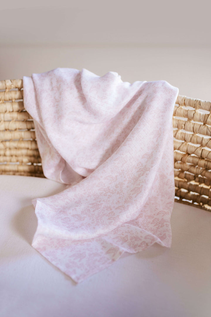 Swaddle Bambou Muslin - Dusty Pink (Pack of 2) - قماط