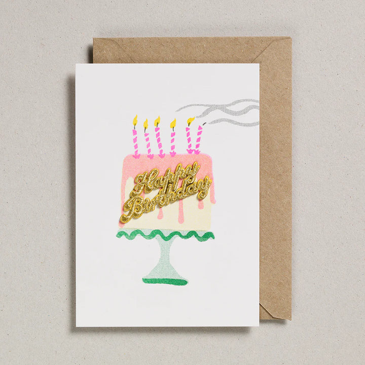 Happy Birthday Card - Kids - عود ثقاب
