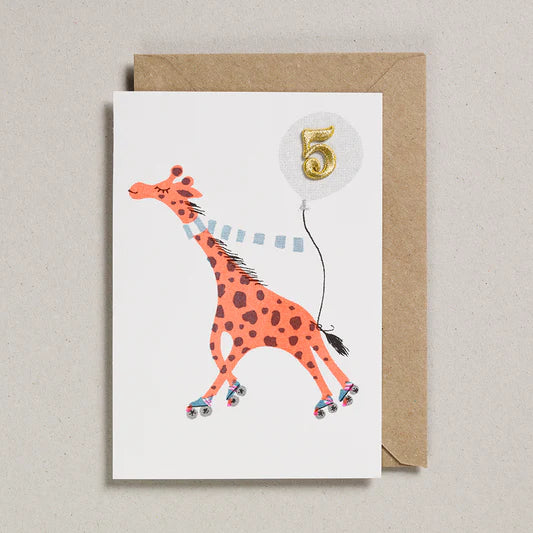 Happy Birthday Card - Confetti Pet Age - عود ثقاب
