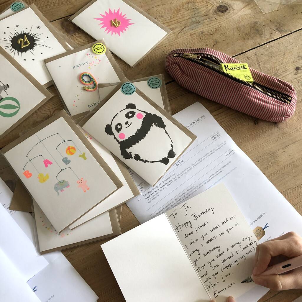 Happy Birthday Card - Kids - عود ثقاب