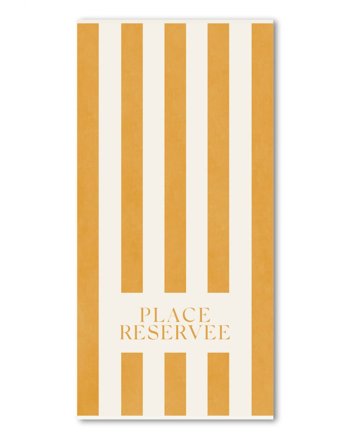 Beach Towel - Gold -  مستلزمات