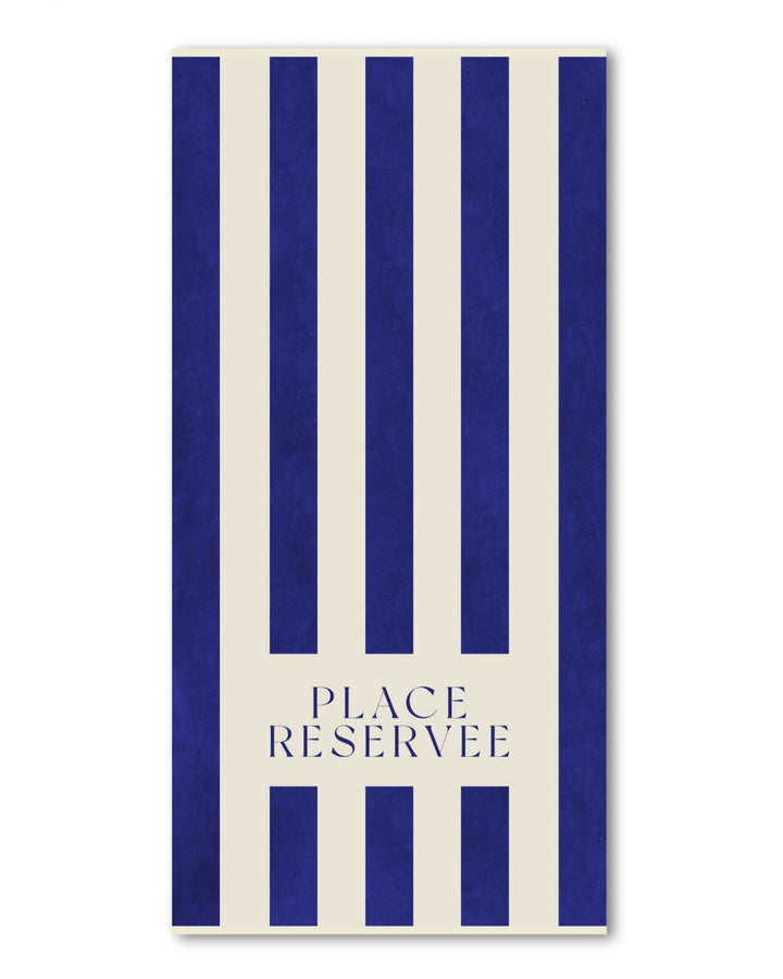 Beach Towel - Mykonos Blue -  مستلزمات
