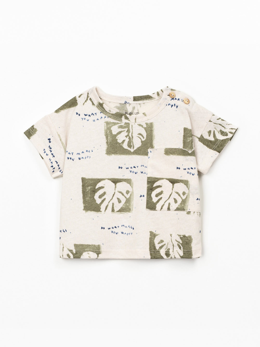 Leaf Print T-shirt Boys - ملابس