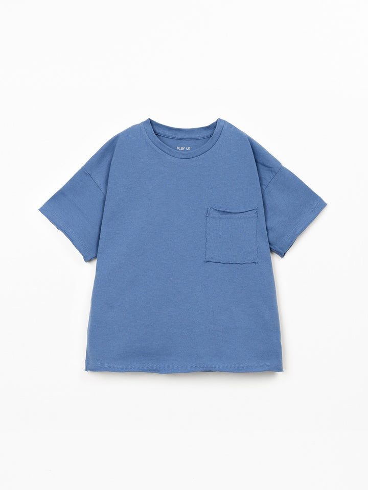 Boys soft natural fabric T-shirt with chest pocket and relaxed fit