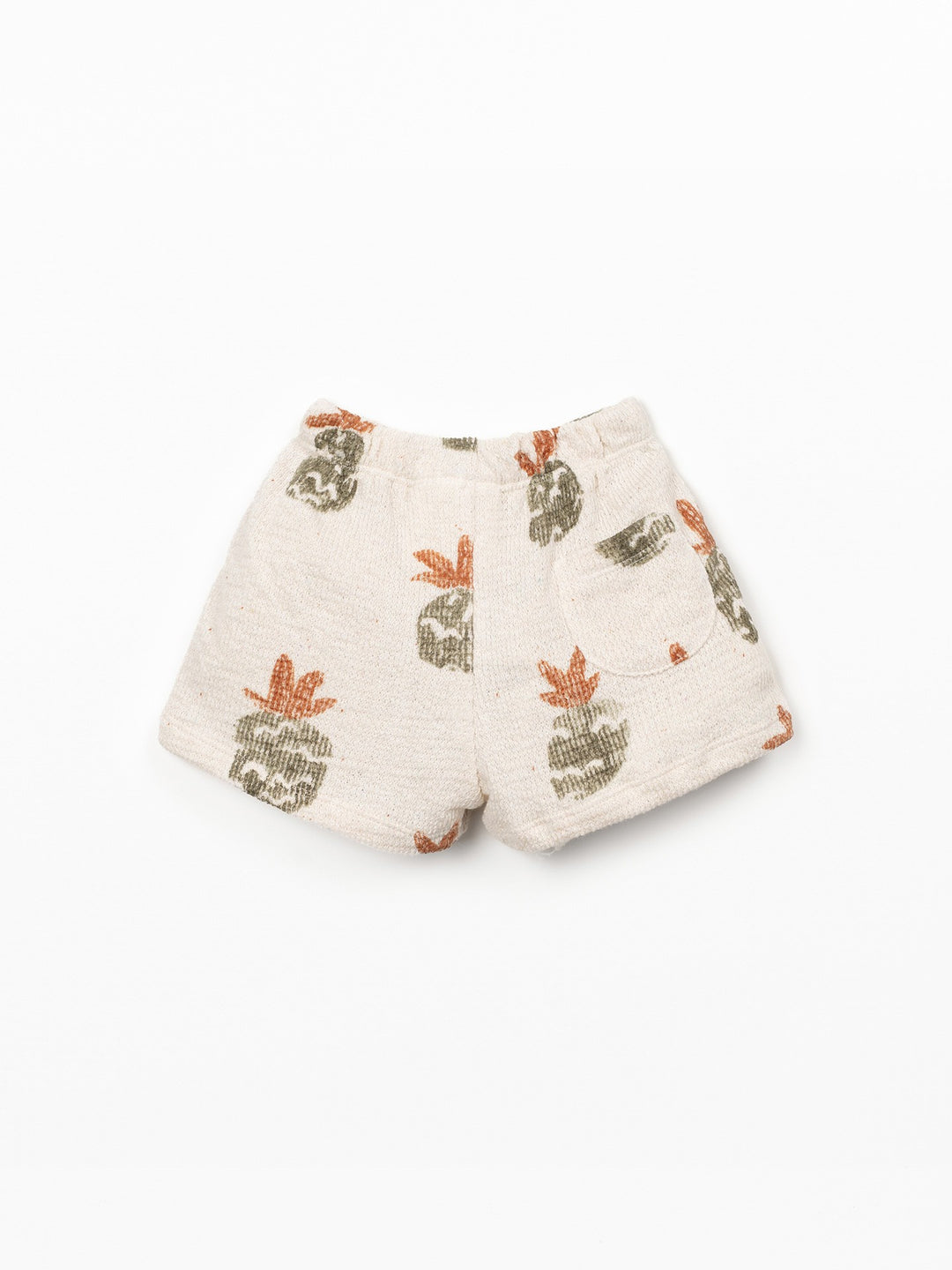 Baby boy printed shorts in organic cotton blend by Play Up