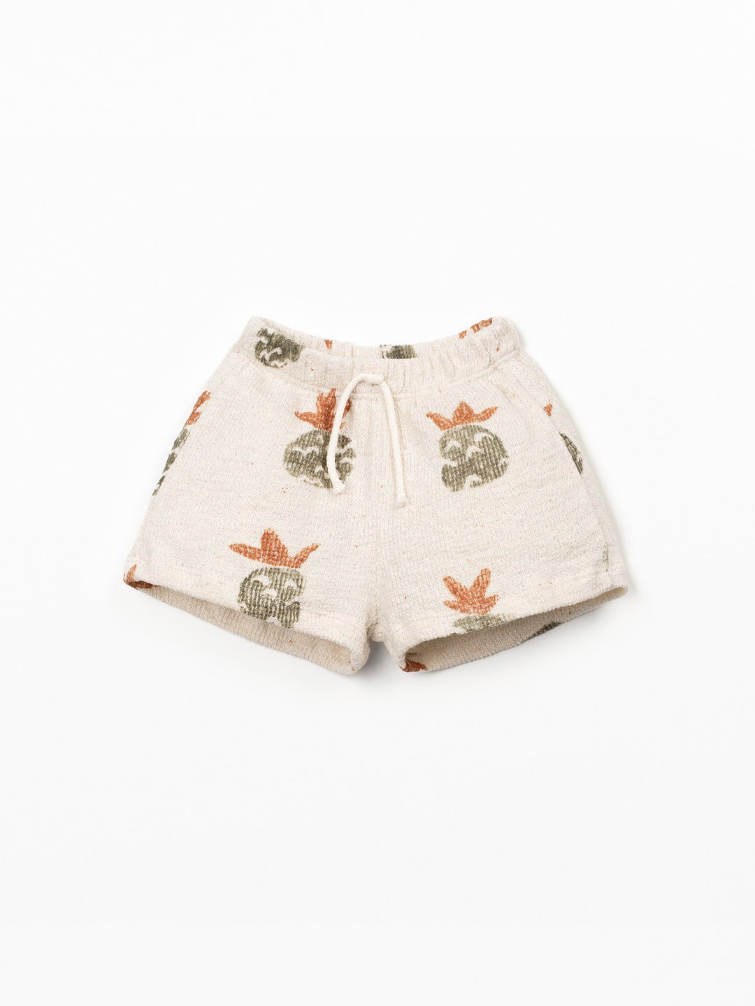 Baby boy printed shorts in organic cotton blend by Play Up