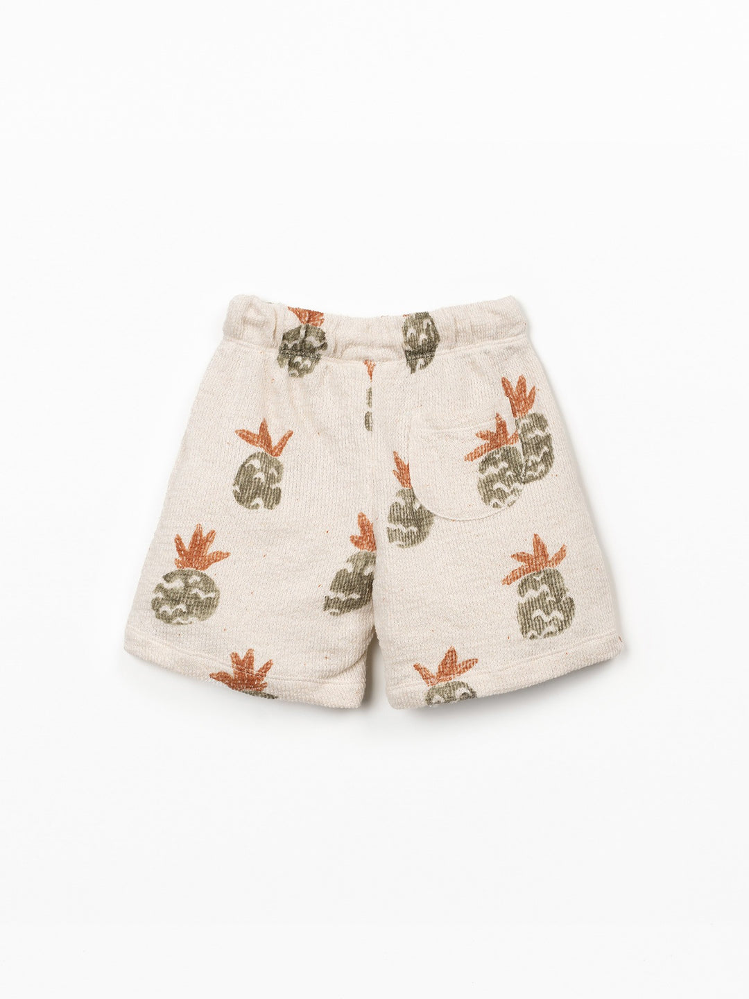 Boy printed shorts in organic cotton blend by Play Up