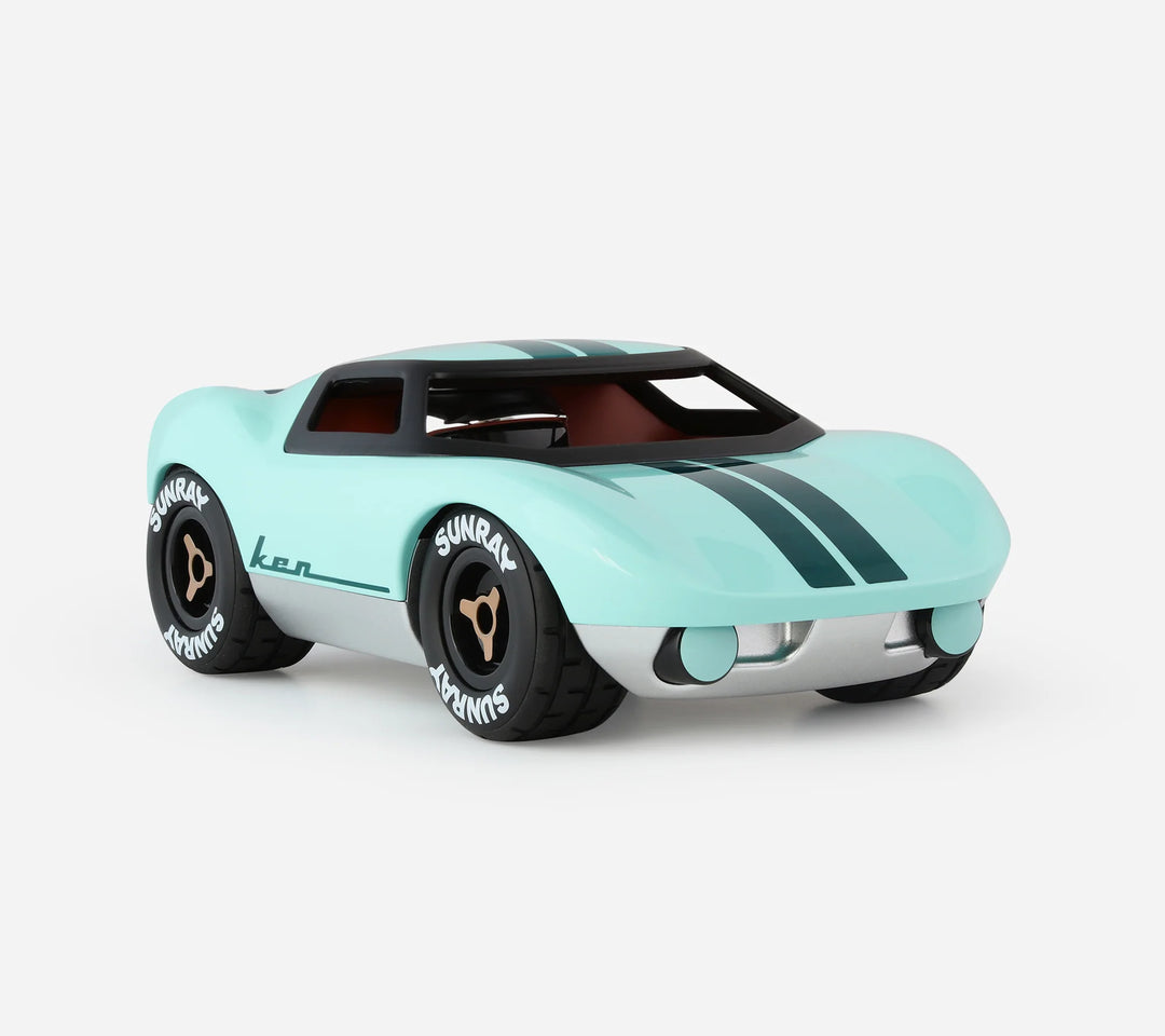 Playforever Ken Parton designer toy car inspired by classic 1960s endurance racing vehicles