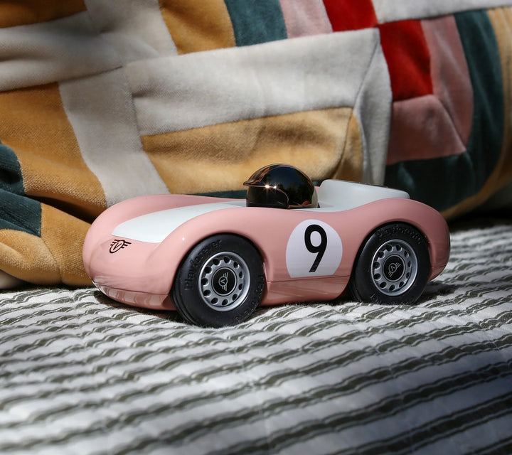 Playforever Viglietta Dottie designer toy car with classic Italian-inspired racing design