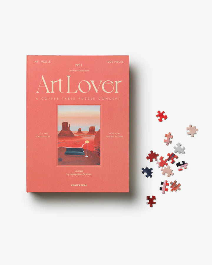 Book Puzzle - Art Lover Lounge - بازل