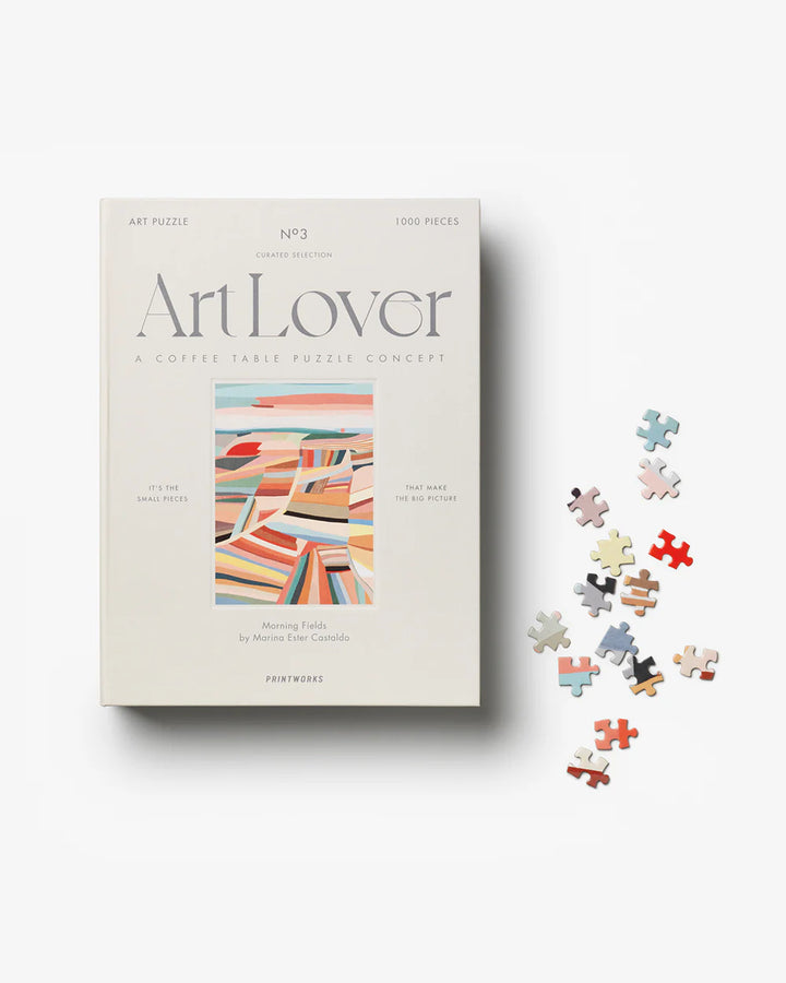 Book Puzzle - Art Lover Morning Fields - بازل