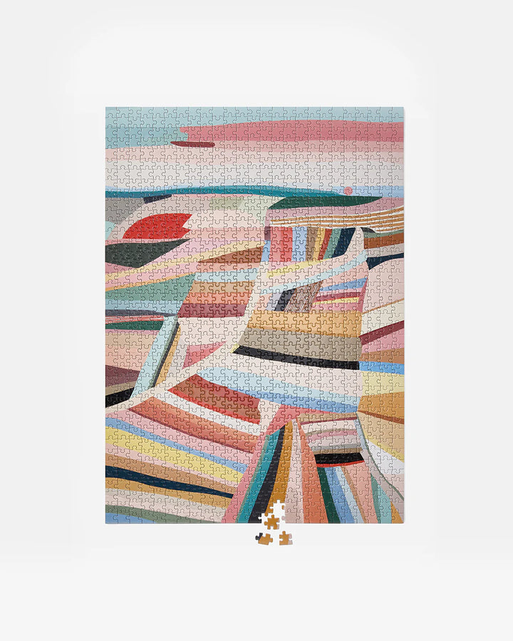 Book Puzzle - Art Lover Morning Fields - بازل