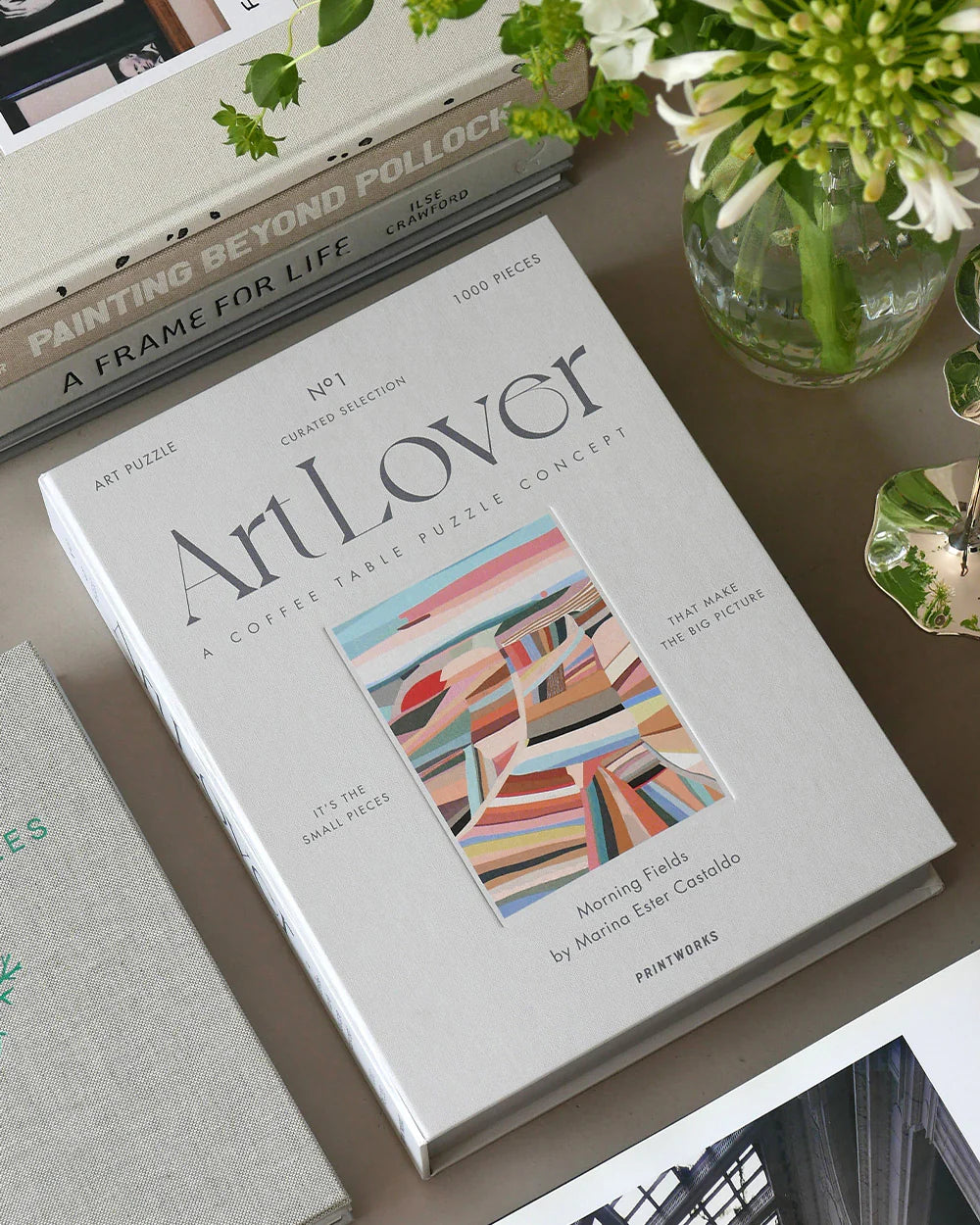 Book Puzzle - Art Lover Morning Fields - بازل