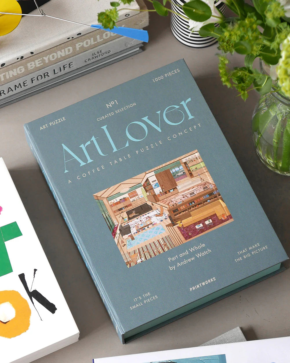 Book Puzzle - Art Lover Part & Whole - بازل