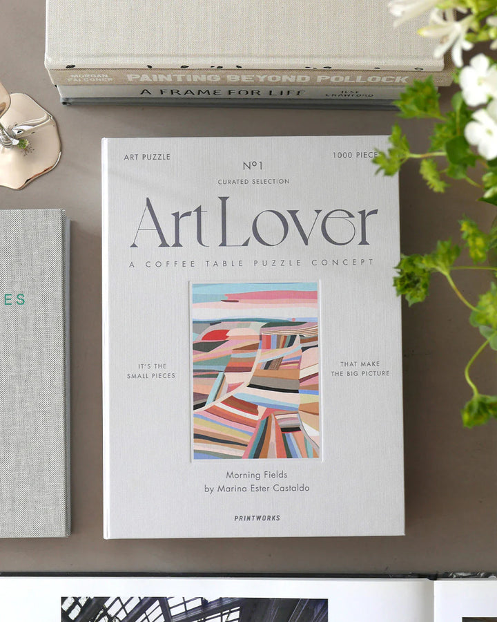 Book Puzzle - Art Lover Morning Fields - بازل