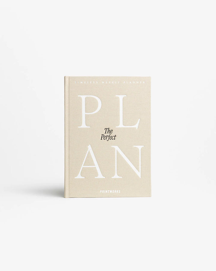 Weekly Planner - Beige شنطة