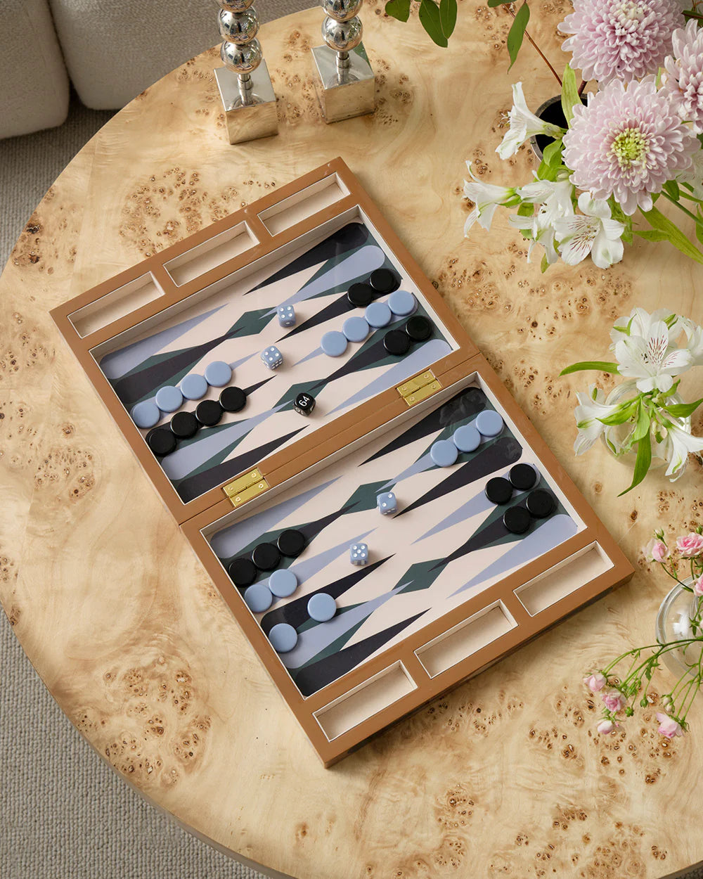Lacquered Backgammon -  ألعاب الطاولة