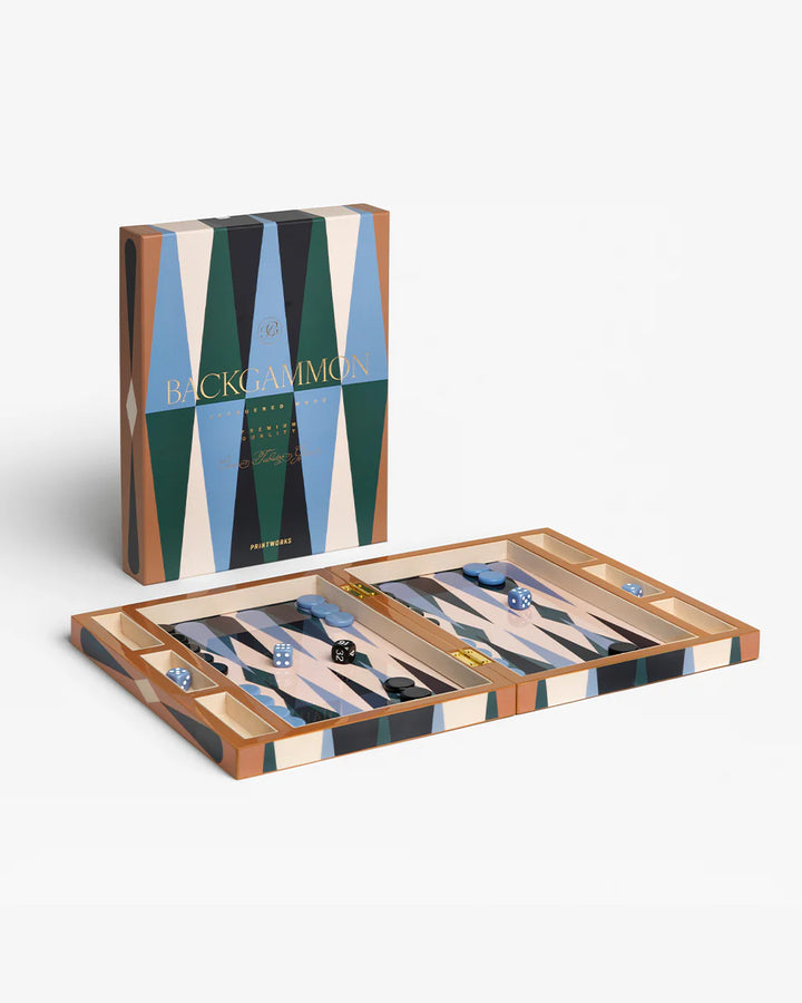 Lacquered Backgammon -  ألعاب الطاولة