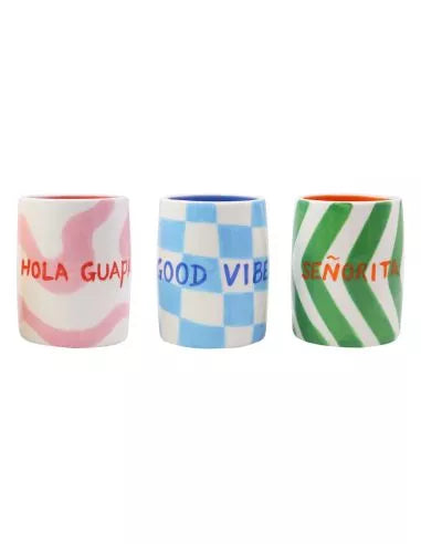 Mug Elias Good Vibes  - صينية