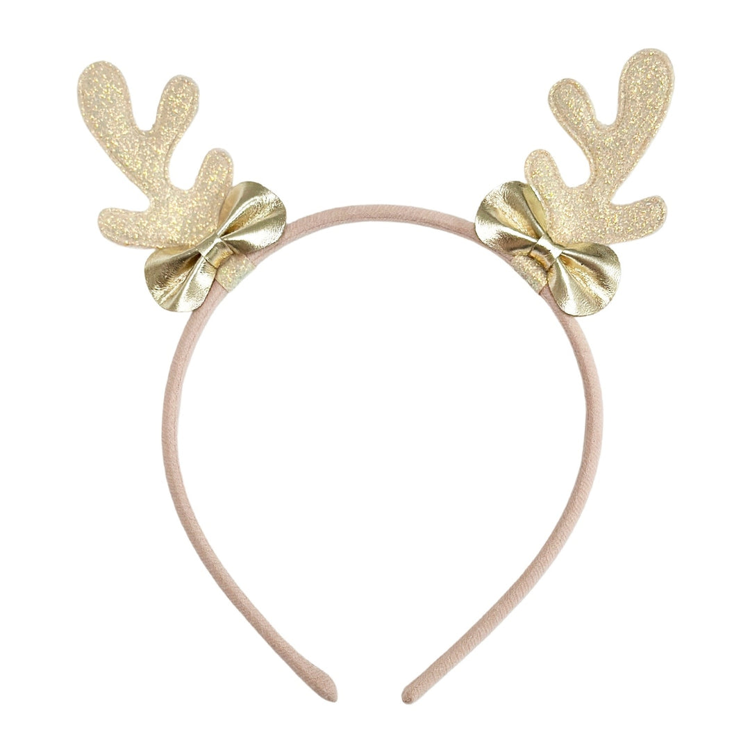 Frosted Shimmer Reindeer Headband - مستلزمات