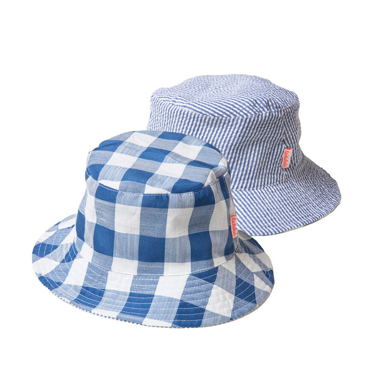 Retro Check Bucket Hat - قبعة