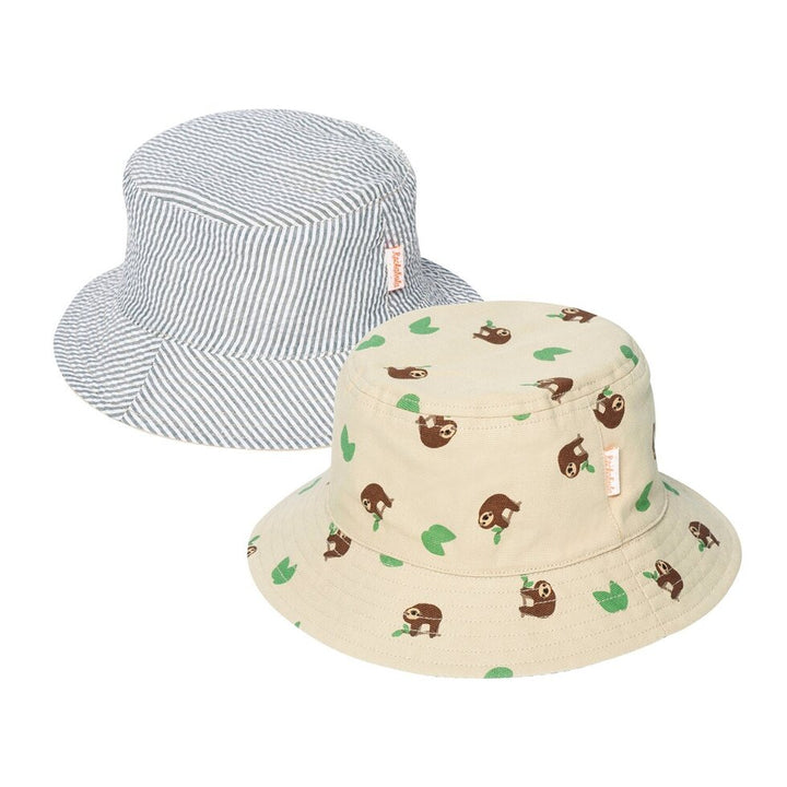 Sleepy Sloth Reversible Bucket Hat - قبعة