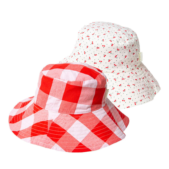 Sweet Cherry Reversible Sun Hat - قبعة