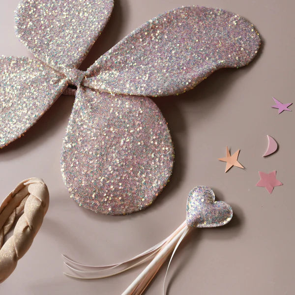 Sequin Heart Wand - إكسسوارات