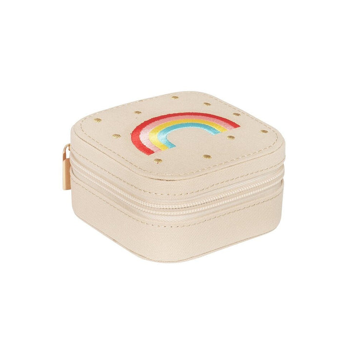 Vintage Rainbow Square Jewellery Box - مستلزمات