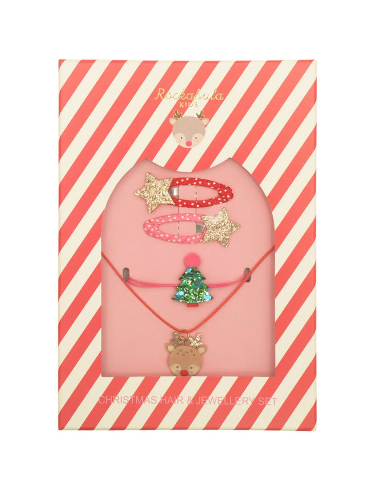 Christmas Hair & Jewellery Set - مستلزمات