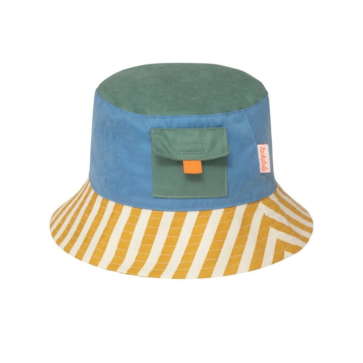 Colour Block Sun Hat - قبعة