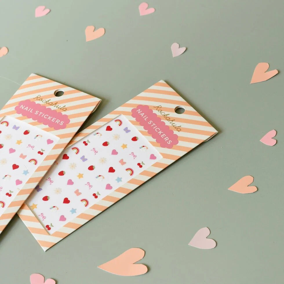 Rockahula Colour Pop nail stickers for kids in bright playful designs