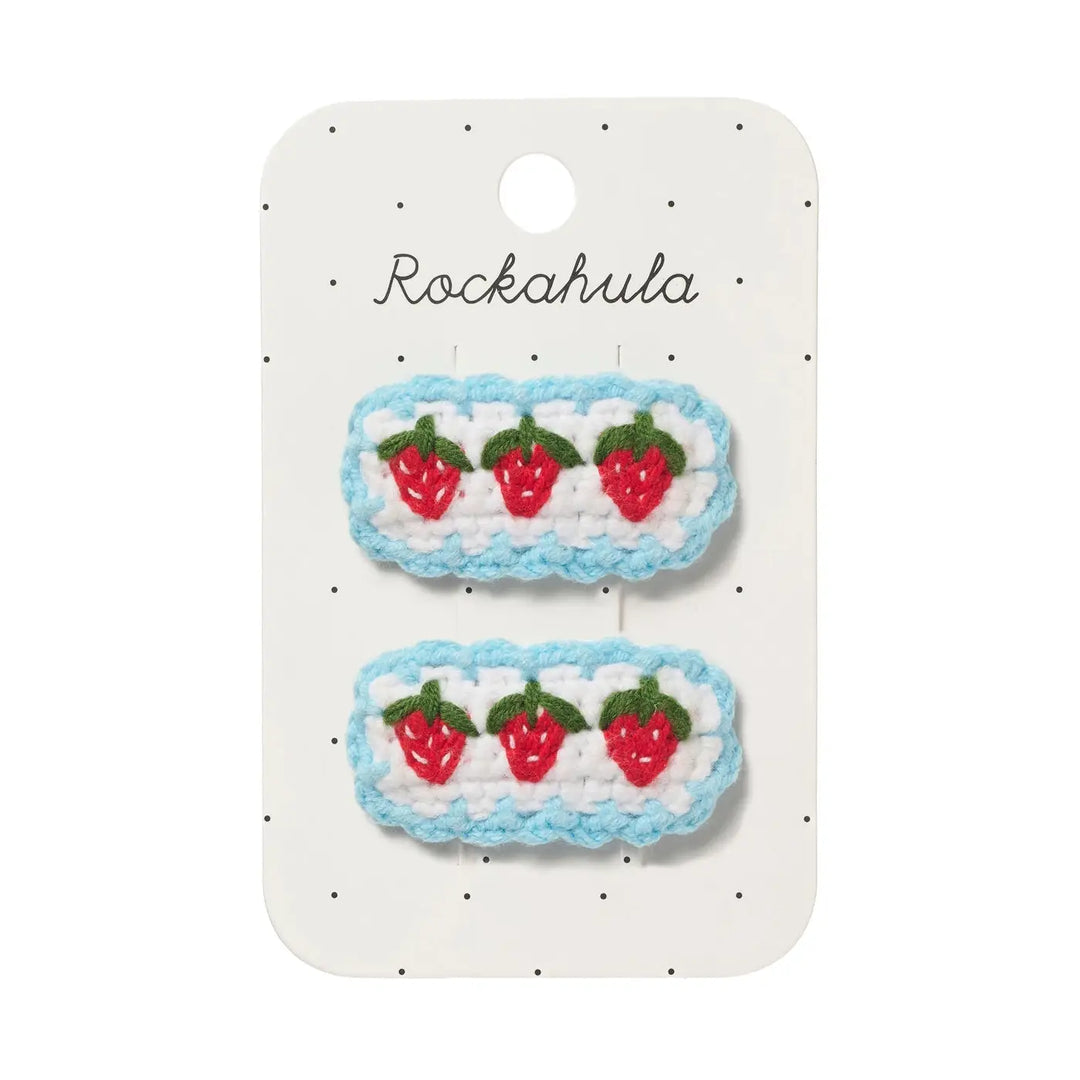 Colourful Rockahula carnival butterfly hair clips for kids