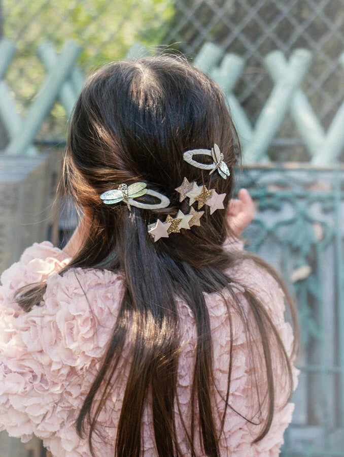 Enchanted Shimmer Star Clips - مستلزمات