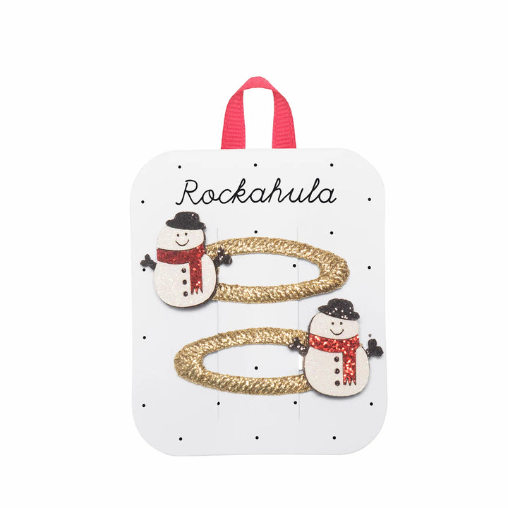 Snowman Glitter Clips - مستلزمات