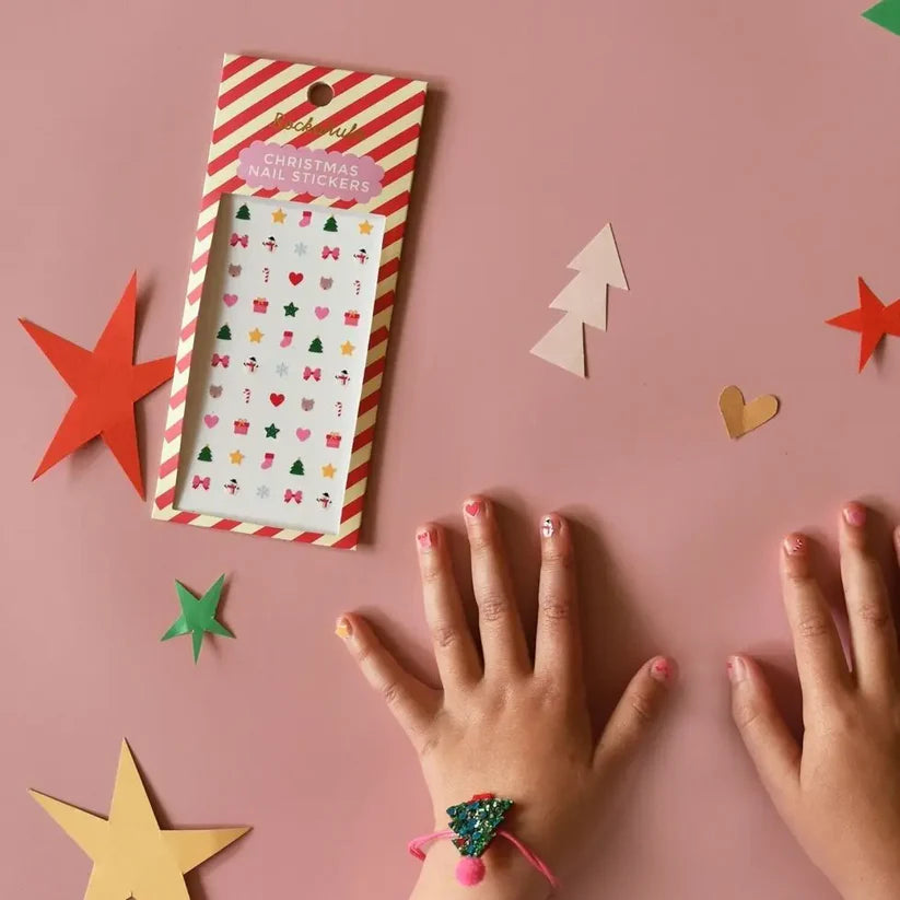Jolly Christmas Nail Stickers - إكسسوارات