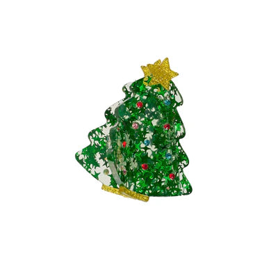 Jolly Christmas Tree Claw Clip -  مستلزمات