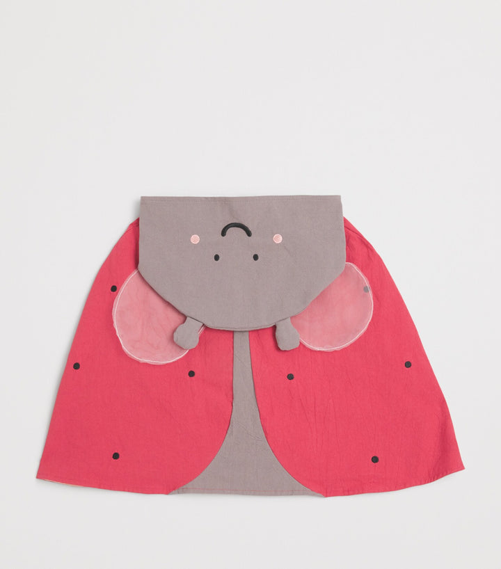 Rockahula ladybird kids cape with hood and fluttering wings